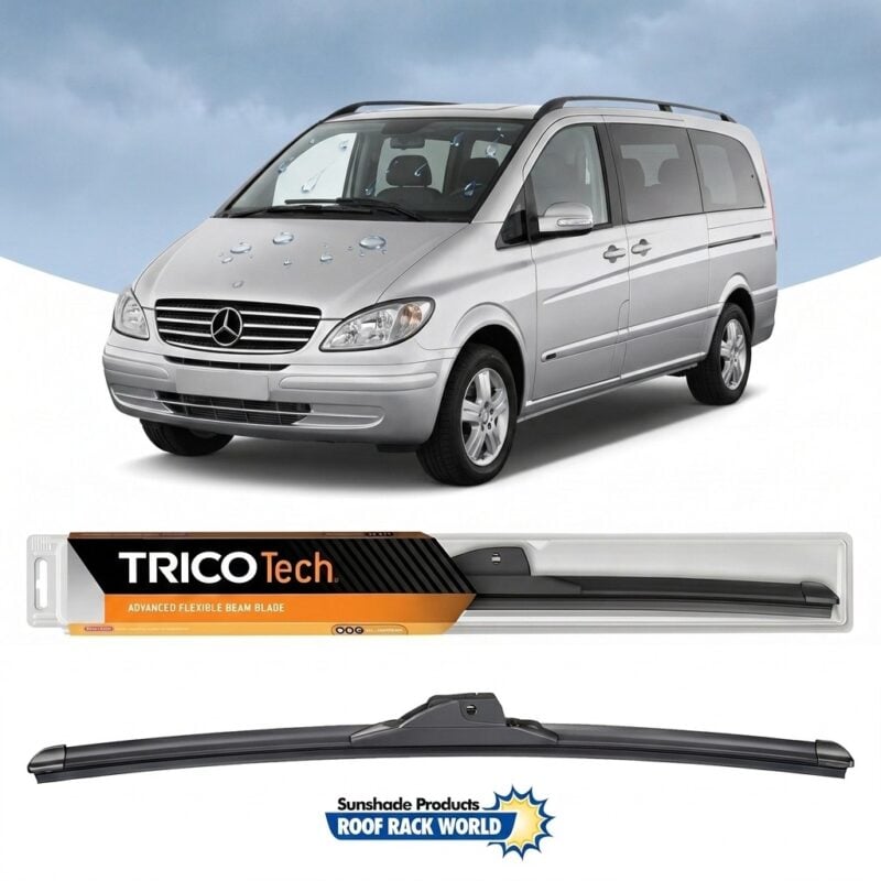 Wiper Blades for MERCEDES BENZ V SERIES 639 SERIES (2004-2005) Wiper Blades for MERCEDES BENZ V SERIES 639 SERIES (2004-2005)