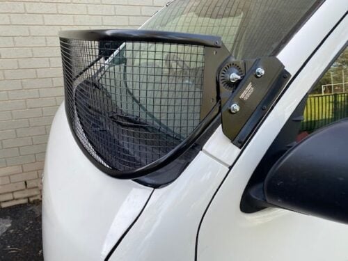 Toyota Hiace SLWB Black Windscreen Stone Guard (2005-05/2019) - Image 6