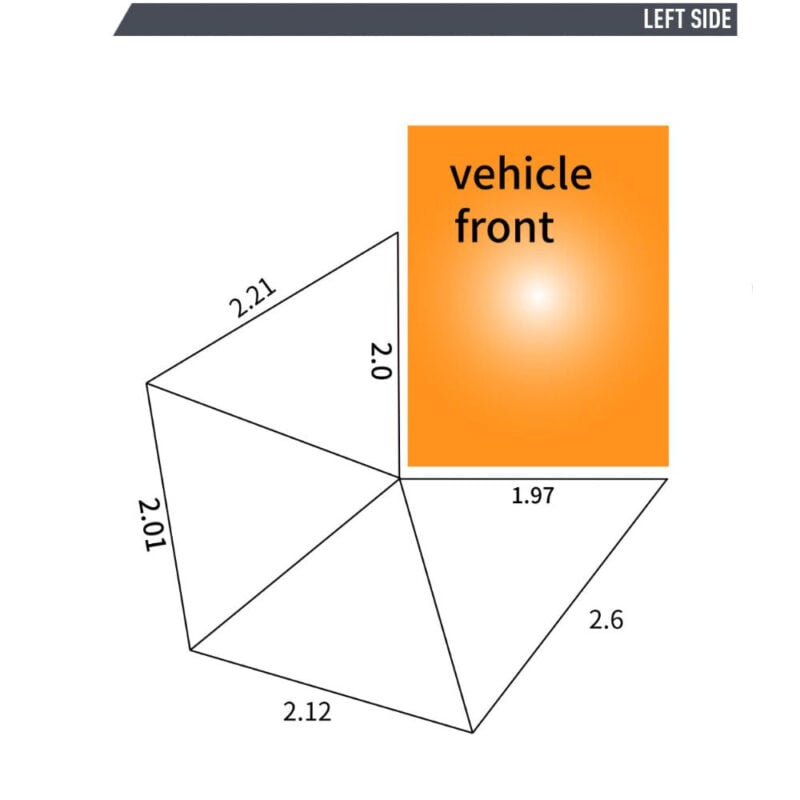 Shadow 270 Standard Freestanding Awning