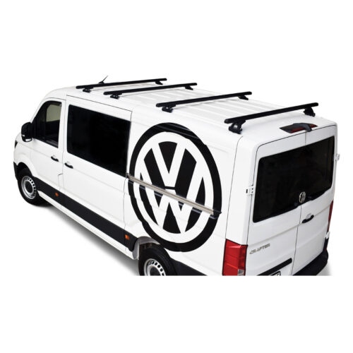 LDV Deliver 9 (07/20 - Present) 4 Bar Fixed Mount Aero-Commercial Roof Racks (TTRA1152) - Image 2