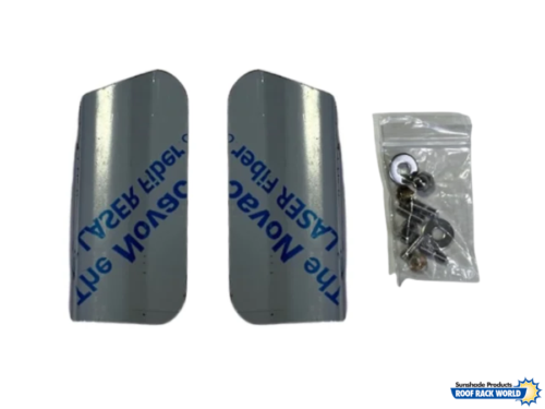 Sunvisor Brackets - suit steel sunvisors for Toyota 70-79 series LandCruisers w/out snorkel (non-genuine sunvisors only)