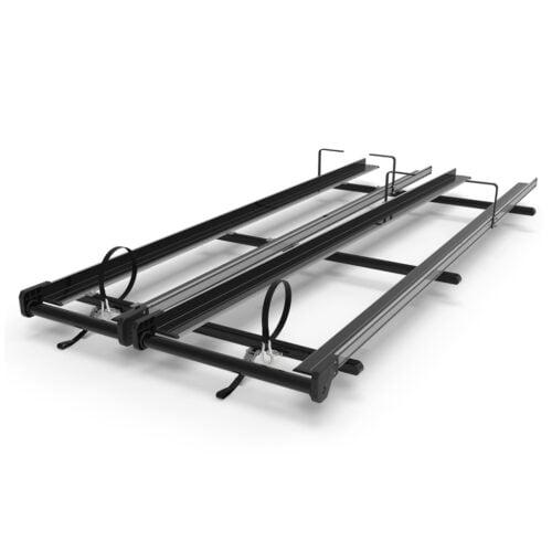 Volkswagen Caddy Maxi (12/10 - Present) 3 Bar Fixed Mount Aero-Commercial Tradesman Kit (TTRATK.24)