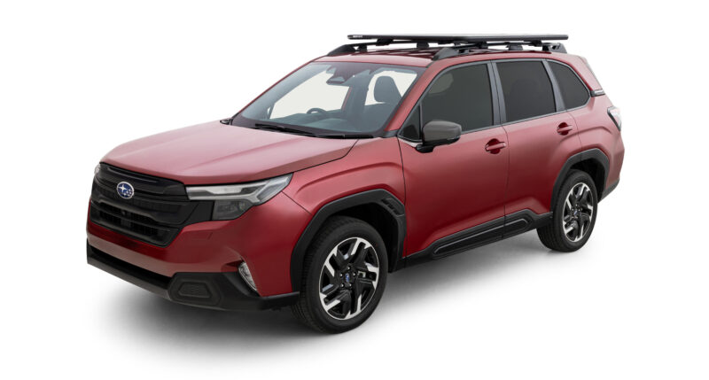 SUBARU Outback BU, Gen 7 With Raised Rail 1/2026 Onwards Pioneer 6 Flatpack Platform (1500mm x 1240mm) with RX100 legs (JC-02097)