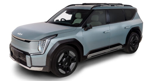 HYUNDAI Palisade Gen2 With Raised Rail 1/2025 Onwards Vortex StealthBar Black 2 Bar Roof Rack (JC-08125)