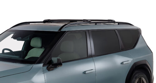 HYUNDAI Palisade Gen2 With Raised Rail 1/2025 Onwards Vortex StealthBar Black 2 Bar Roof Rack (JC-08125)