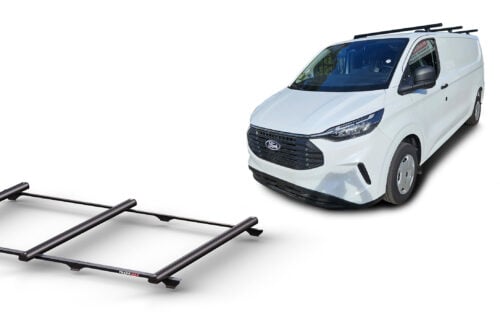 Ford Transit Custom SWB L/Roof (02/24 – Current) Trademax Crossbars x 3