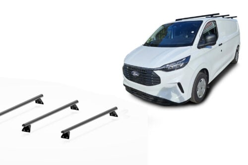 Ford Transit Custom SWB L/Roof (02/24 – Current) Trademax Crossbars x 3