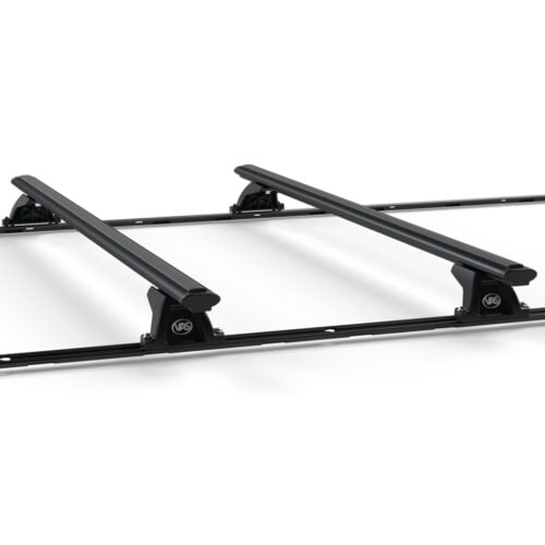 Mazda BT-50 Dual Cab (09/11 - 10/20) 2 Bar Track Mount Aero-Commercial Roof Racks (TTRA1143)