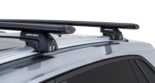 HYUNDAI Palisade Gen 1 With Flush Rails 1/2020 Onwards Vortex SX Black 2 Bar Roof Rack (JB1622)