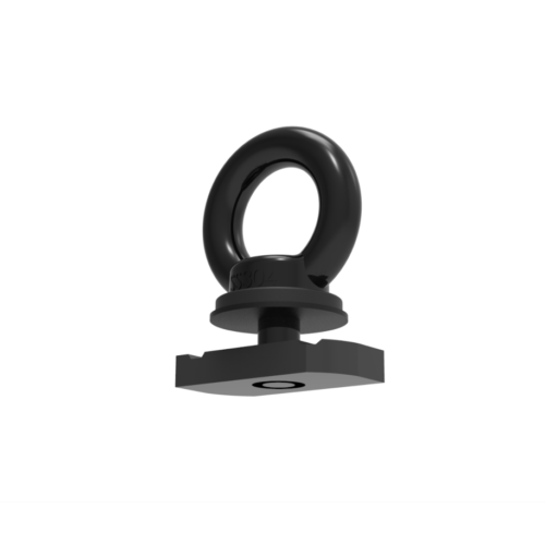 M8 Eye Bolt Black Stainless Steel WLL100kgs Pack 4 (XC333) - Image 3
