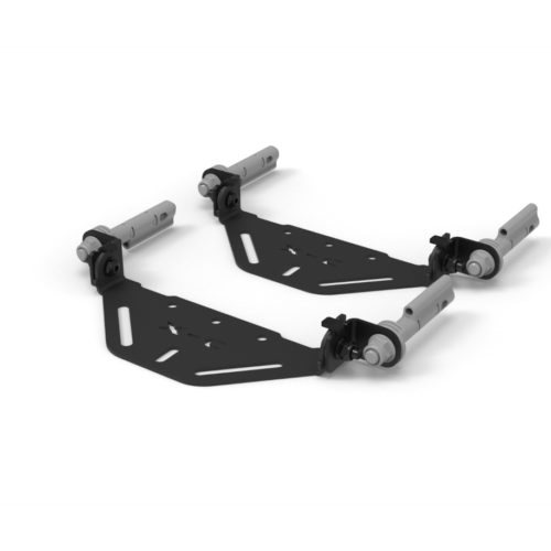 Universal Folding flush Max Trax mounting brackets (XC340) - Image 2