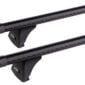 Alfa Romeo Stelvio - 5 Door SUV 2017 - (Flush Rails) | Heavy Duty Bar Black 120 cm Pair