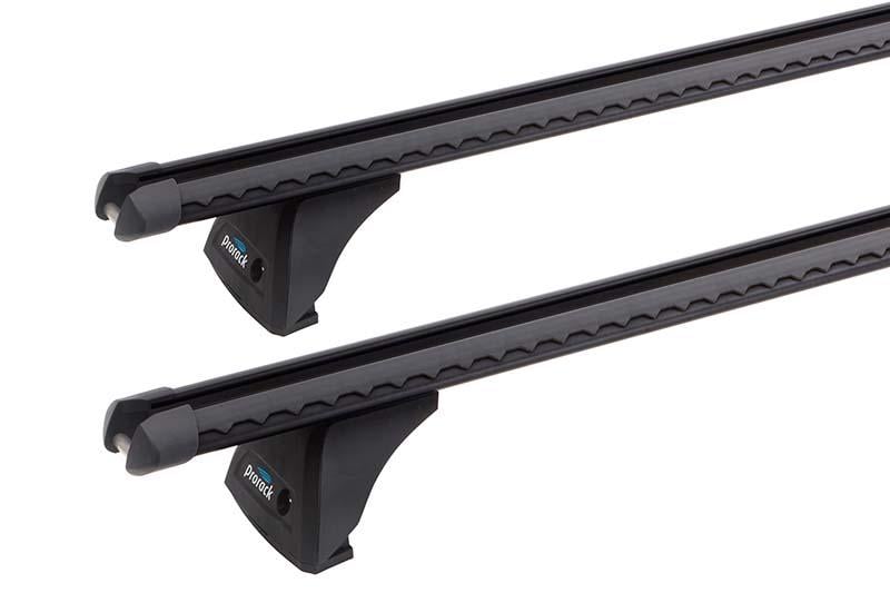 Alfa Romeo Stelvio - 5 Door SUV 2017 - (Flush Rails) | Heavy Duty Bar Black 120 cm Pair