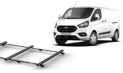 Ford Transit Custom SWB L/Roof (02/14 - 01/24) Trademax Crossbars x 4