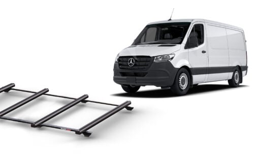 Mercedes Benz Sprinter MWB H/Roof (2019 - Current) Trademax Crossbars x 4