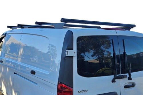 Mercedes Benz Vito SWB (02/04 - Current) Trademax Crossbars x 4 - Image 4