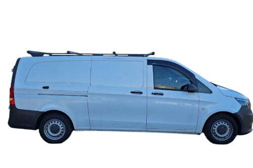 Mercedes Benz Vito SWB (02/04 - Current) Trademax Crossbars x 4 - Image 3