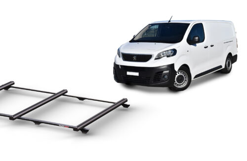 Peugeot Expert LWB (2016 - Current) Trademax Crossbars x 4