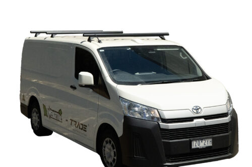 Toyota Hiace LWB (05/19 - Current) Trademax Crossbars x 3 - Image 2