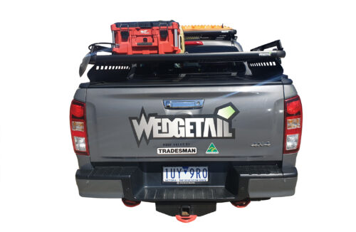 Volkswagen Amarok Dual Cab (2011 - 2023) Wedgetail Adventure Platform to suit Egr Roll Top Roof Rack - Image 2