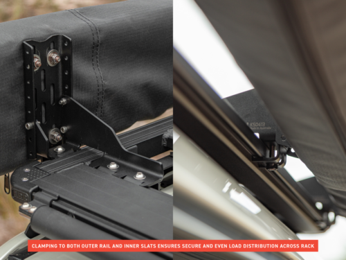 Universal 270 Degree Awning Bracket Set to suit ARB BASE Rack - Image 10