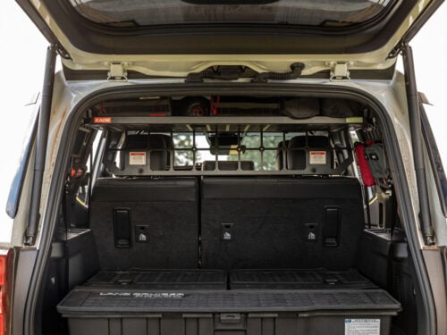 Light Cargo Barrier, Standalone Shelf & Molle Supports to suit the Toyota Prado 250 / Lexus GX 550 - Image 5